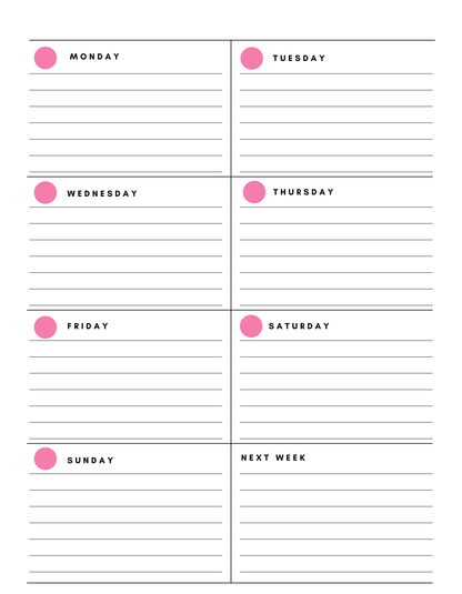 Hot Mess Press Planner