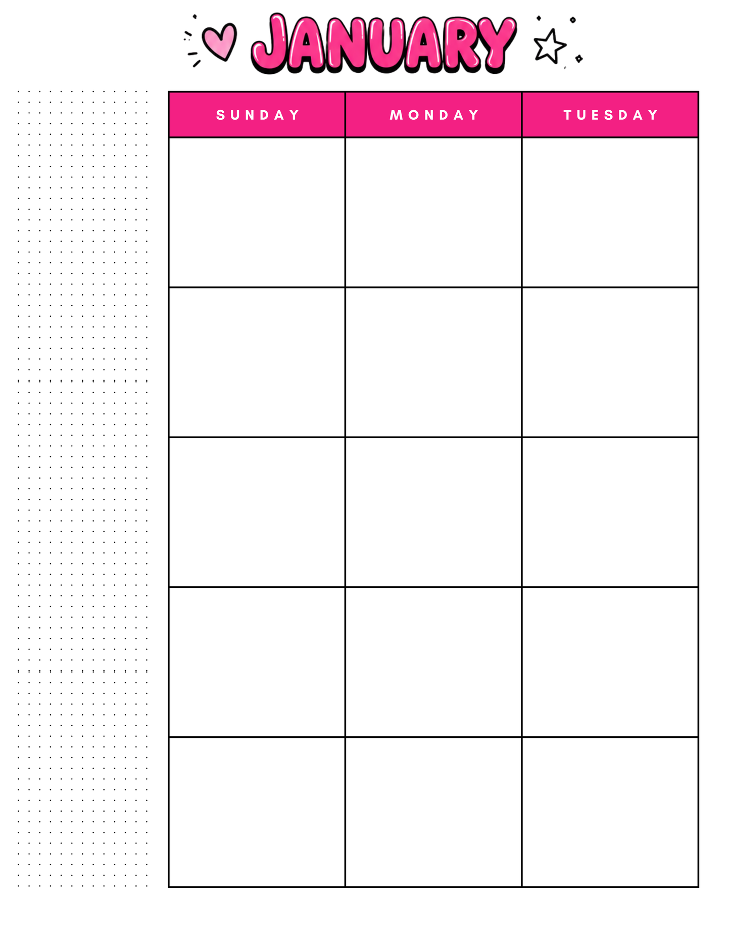 Hot Mess Press Planner